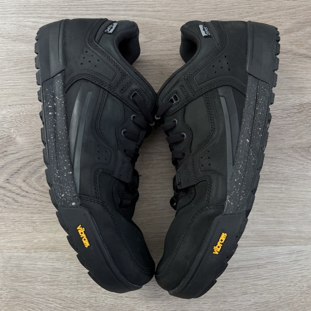 Lems Trail Thrasher Pro Mens Size 12 Black Volcanic Vibram Hiking Shoes Sneakers